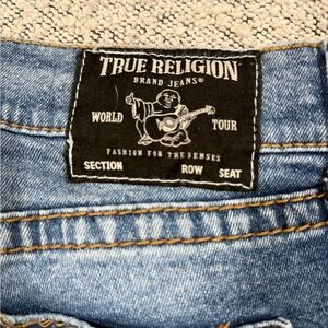 True Religion men’s Rocco jeans med wash size 31w